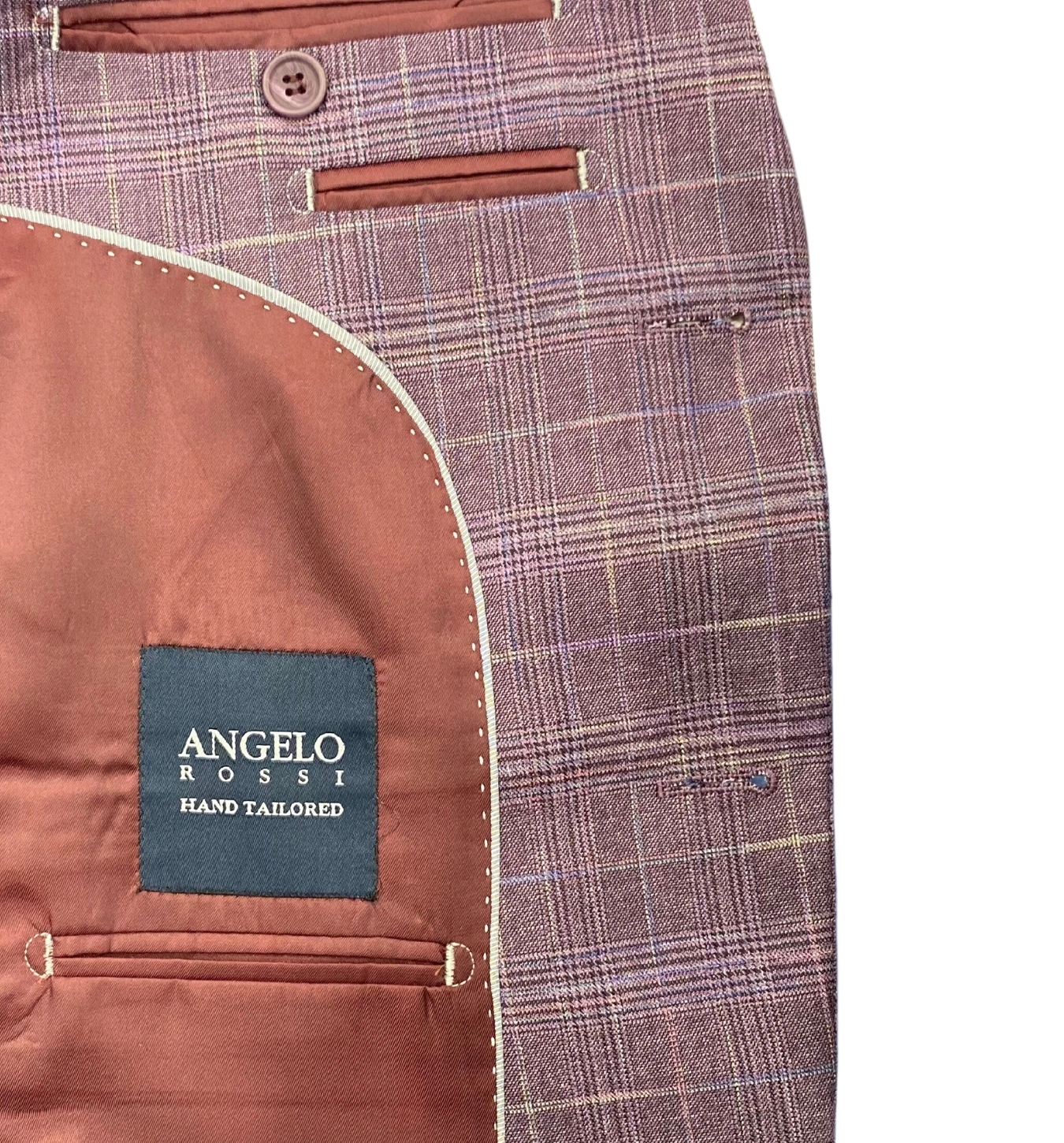 Lavender Dream: Angelo Rossi Modern Fit Suit for the Modern Man.