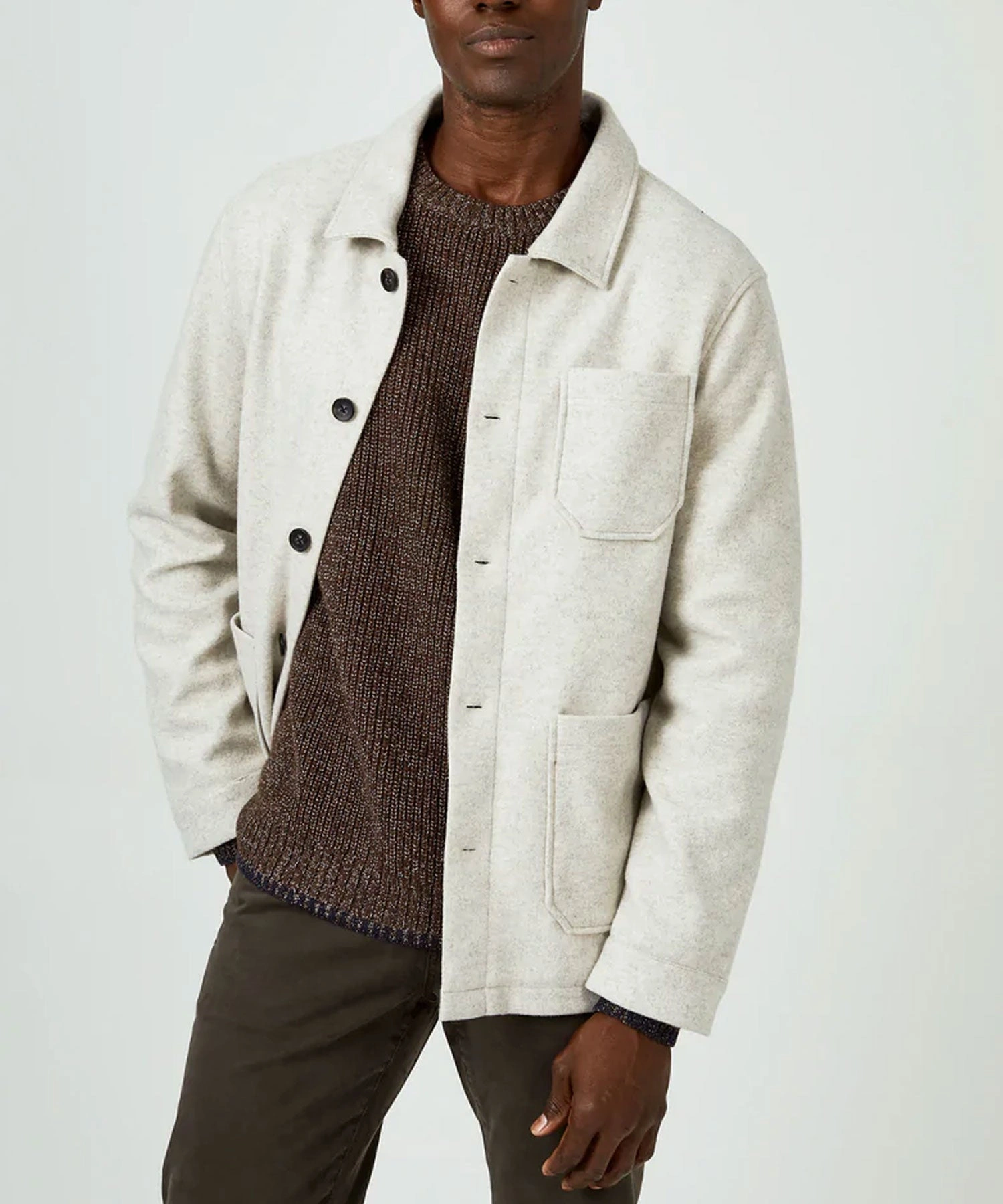 7 Diamonds Chore Coat Ecru The Perfect Layer Effortless Style Generation Cool Beige Vibes